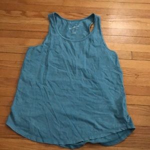 light blue tank top